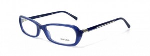 Blue Prada glasses