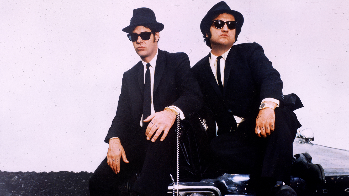 The Blues Brothers wearing Ray-Ban Wayfarer