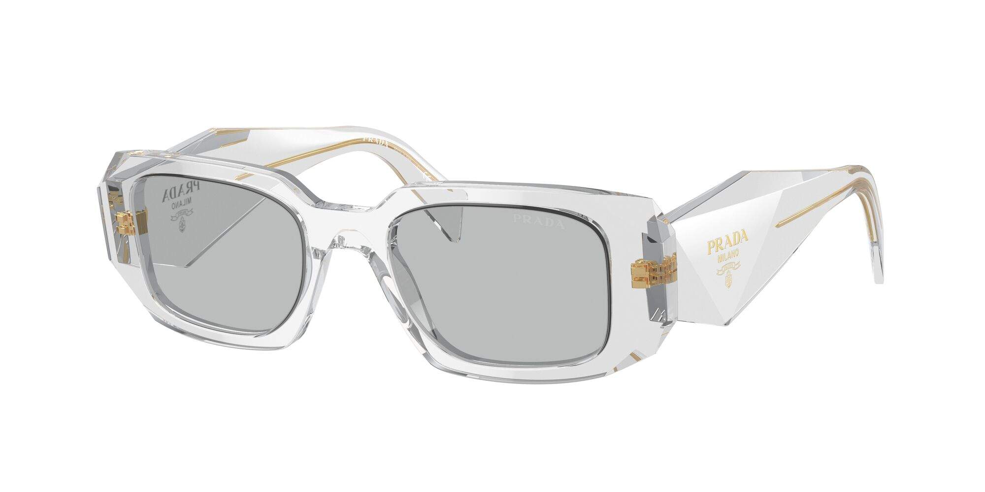 Prada PR 17WS with gray lenses for a natural vision